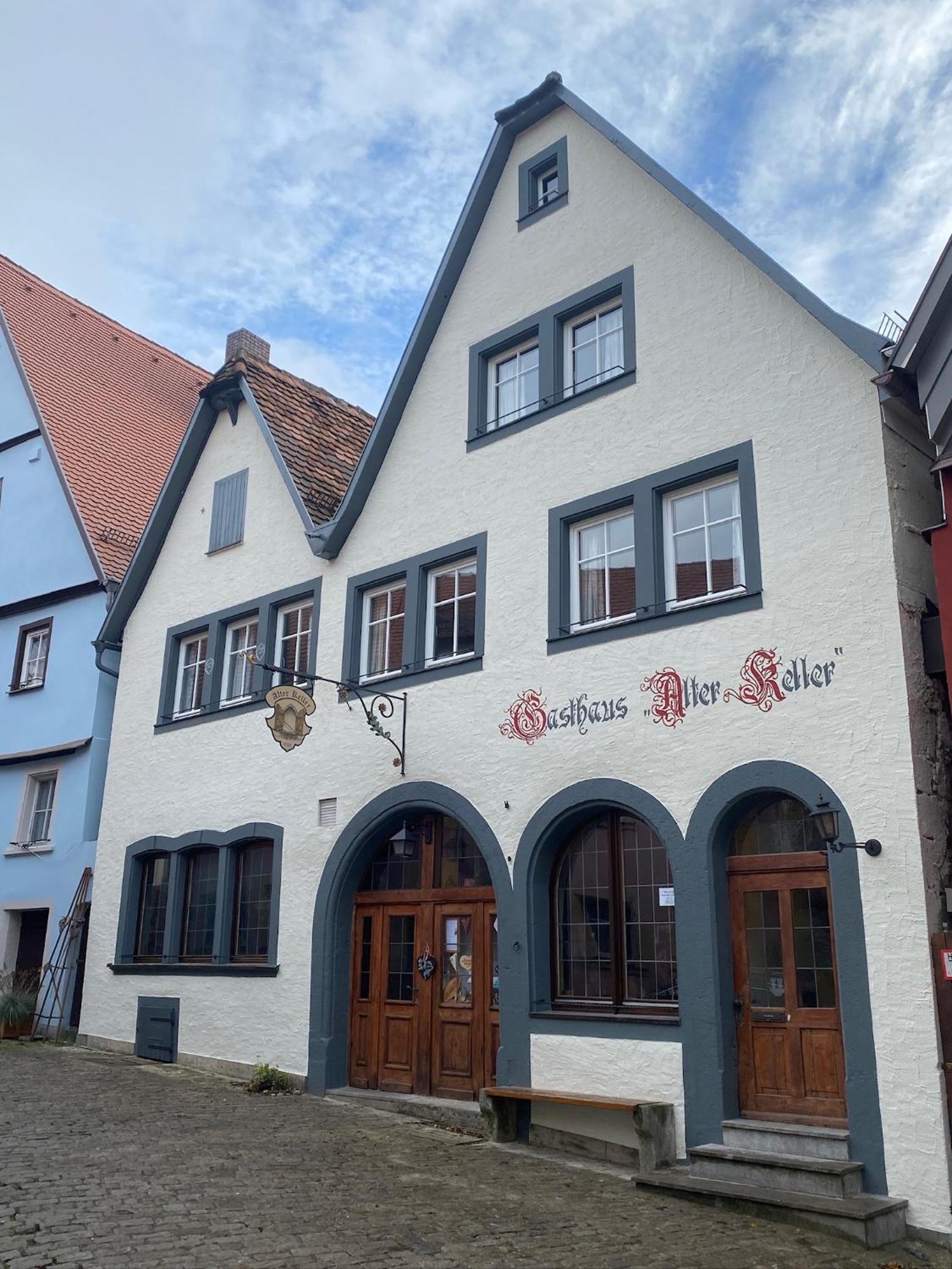 Gaestehaus Alter Keller 로텐부르크 옵 데어타우버 외부 사진