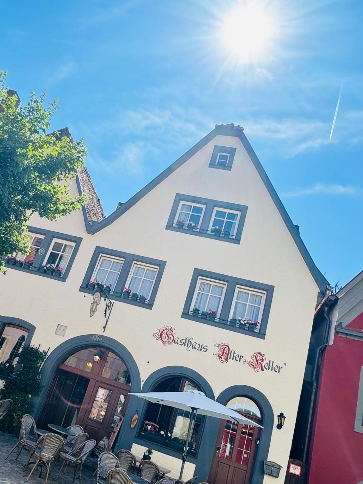 Gaestehaus Alter Keller 로텐부르크 옵 데어타우버 외부 사진