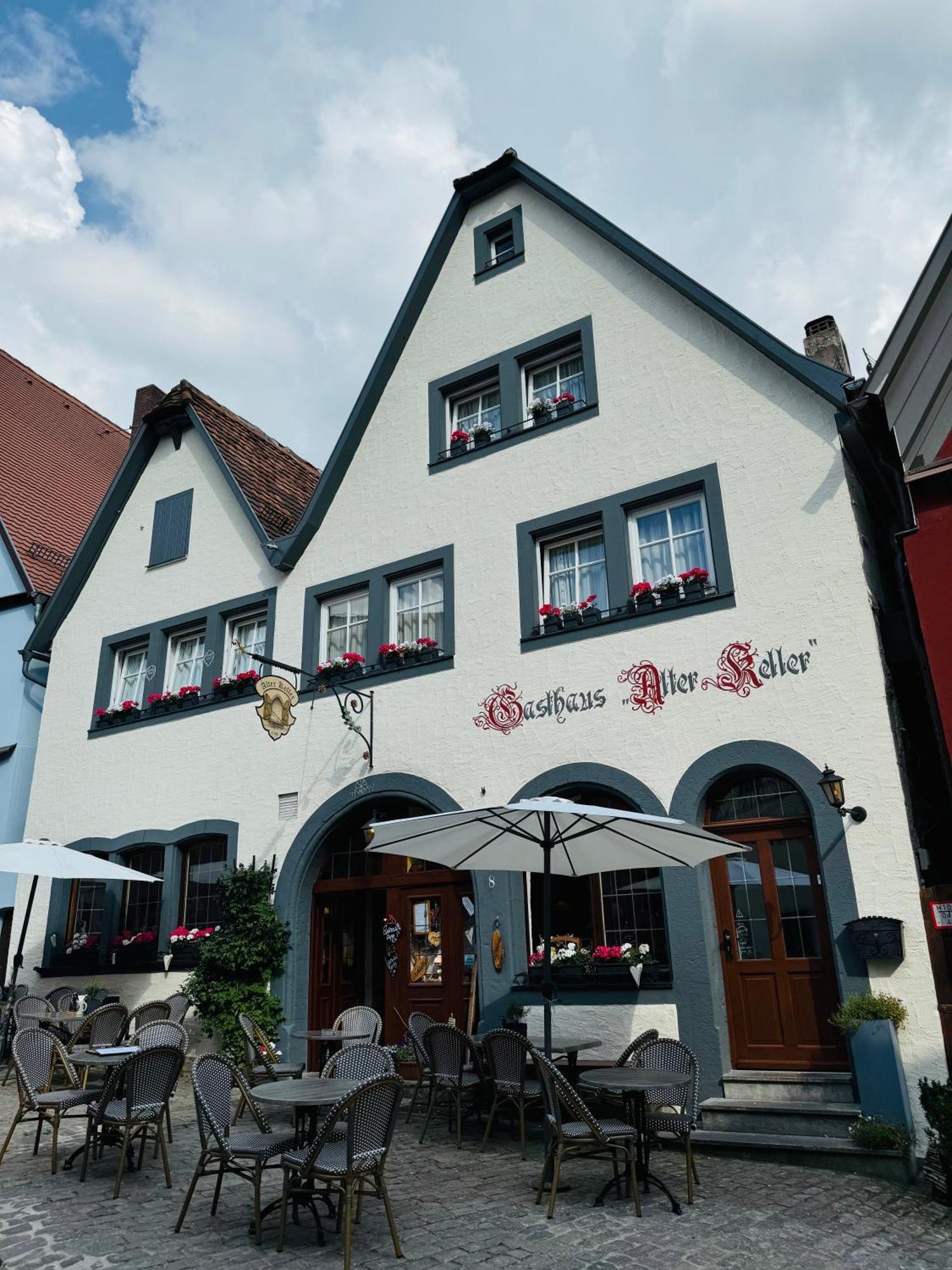 Gaestehaus Alter Keller 로텐부르크 옵 데어타우버 외부 사진