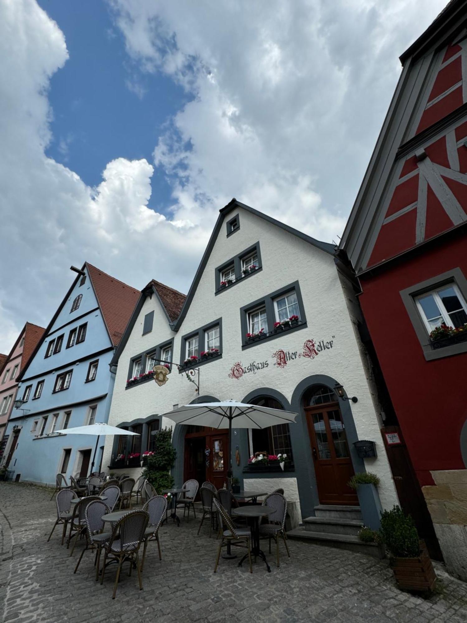 Gaestehaus Alter Keller 로텐부르크 옵 데어타우버 외부 사진