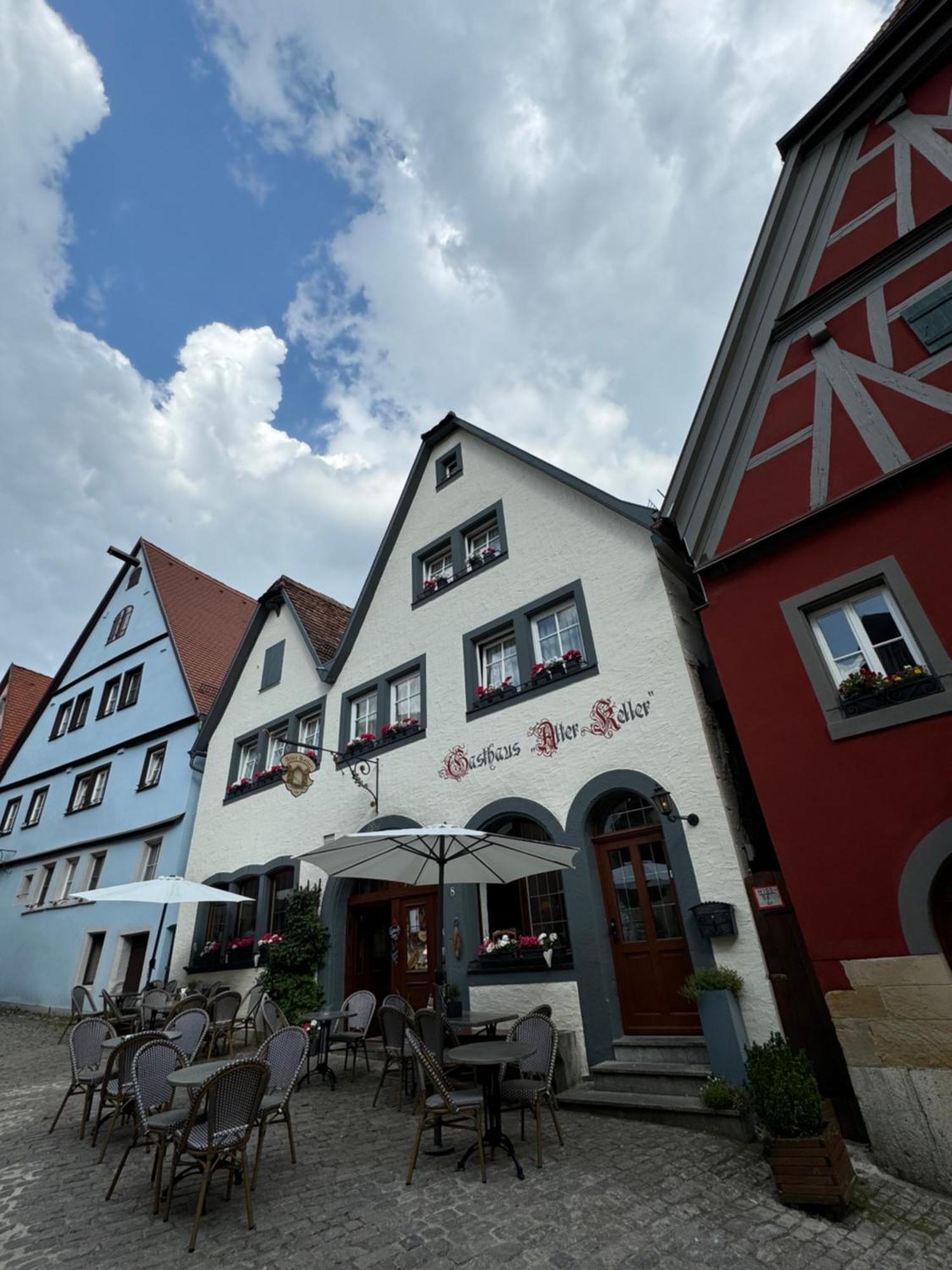 Gaestehaus Alter Keller 로텐부르크 옵 데어타우버 외부 사진