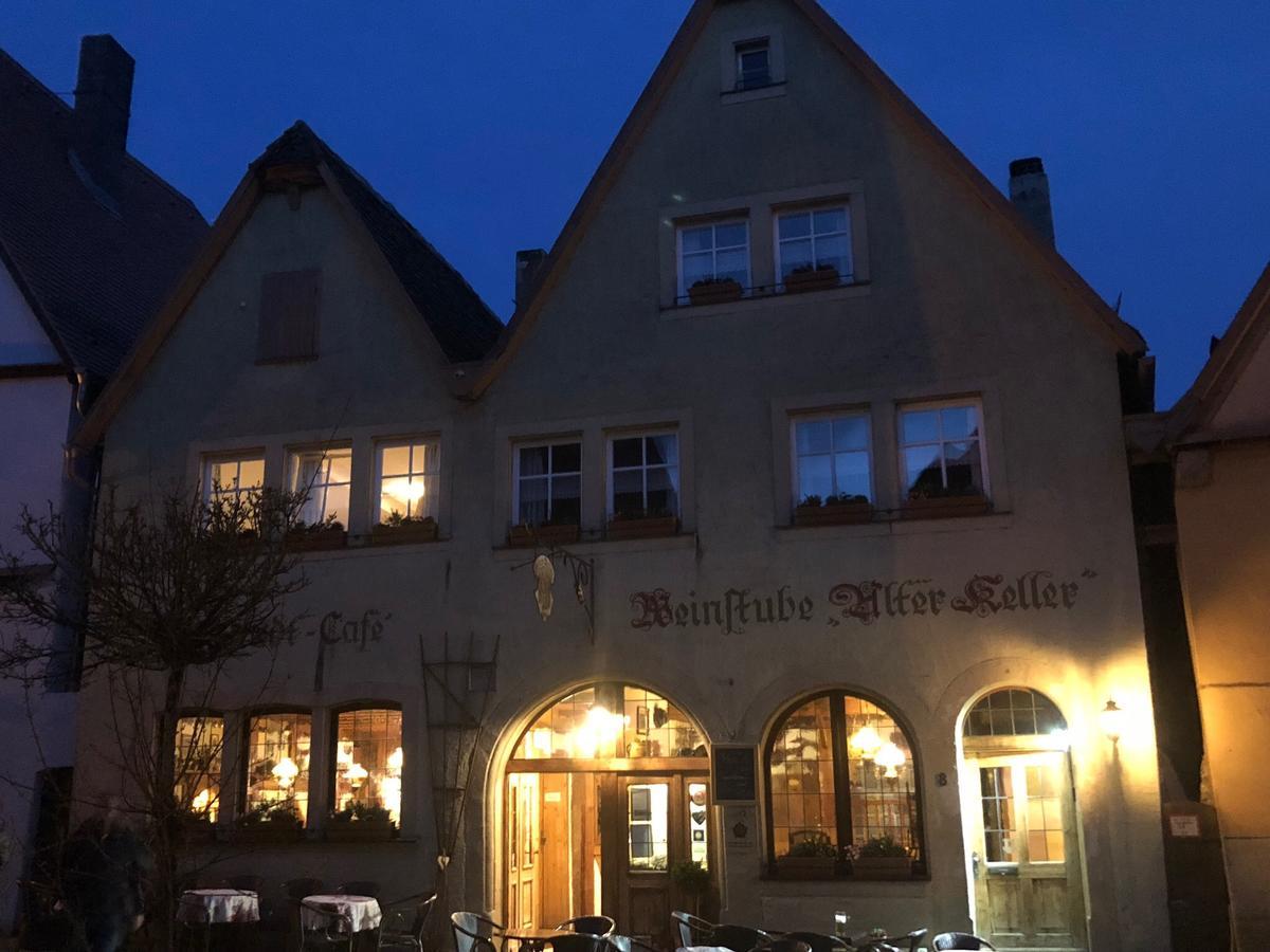 Gaestehaus Alter Keller 로텐부르크 옵 데어타우버 외부 사진